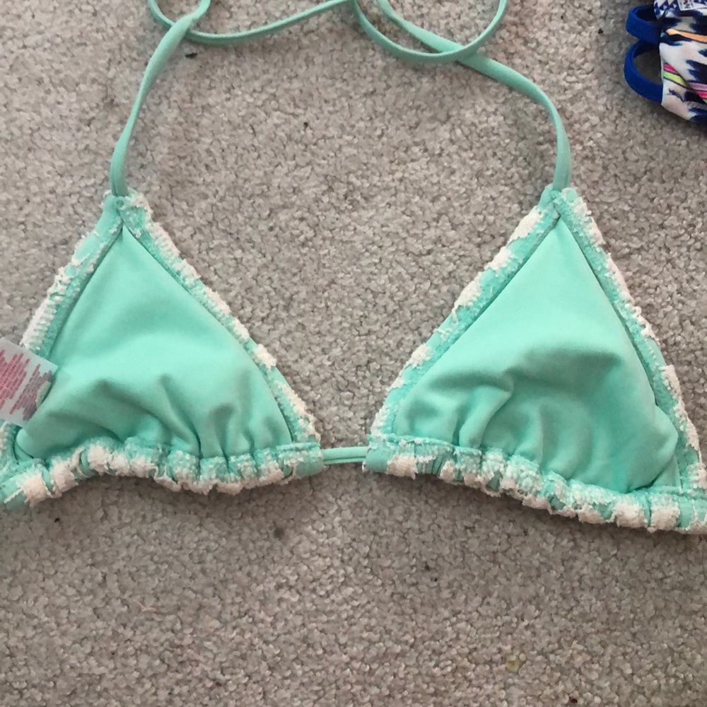 xhilaration bathing suit top daisy patterned - Picture 4 of 5